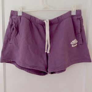 Roots women’s purple shorts, XL